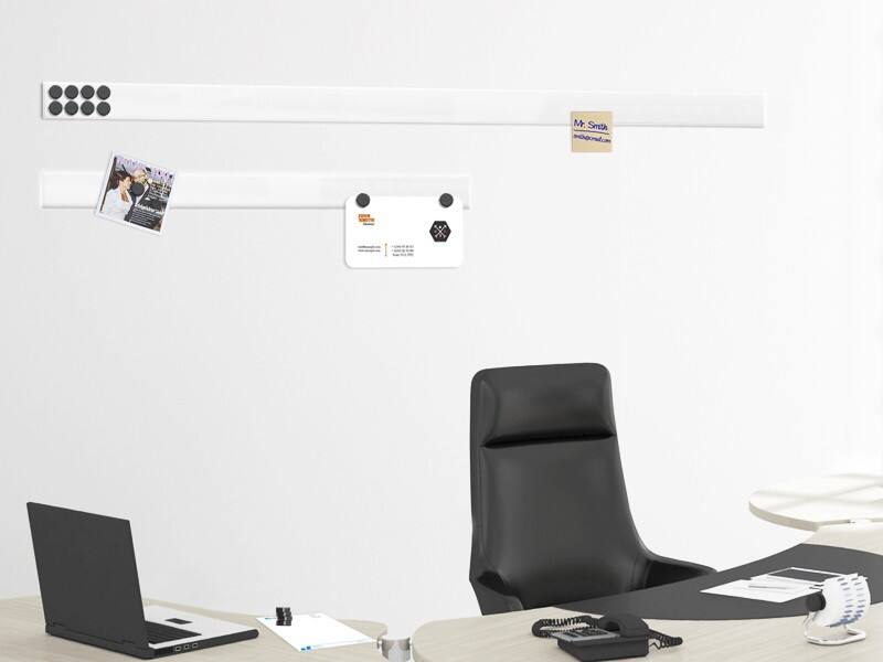 master of boards Magnetische balk 5 (B) x 50 (H) cm Wit