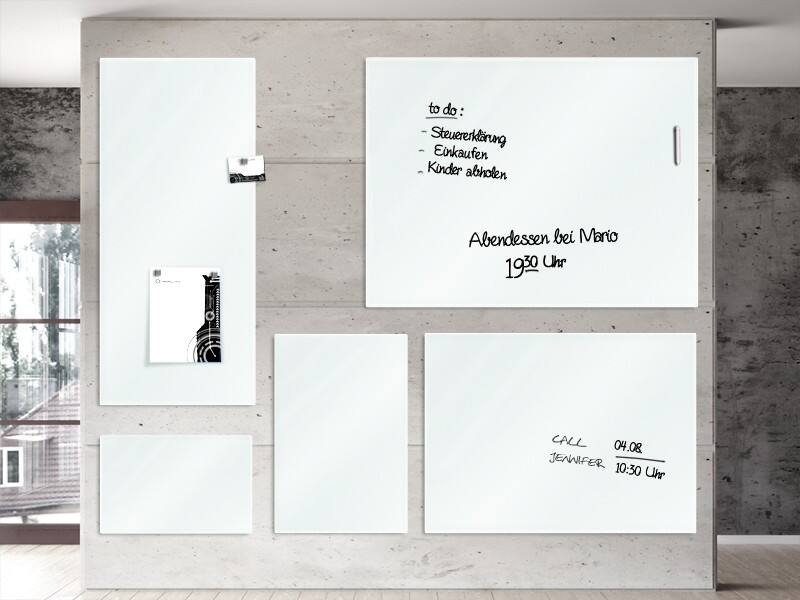 master of boards Lisbon Whiteboard 45 (B) x 30 (H) cm Wit