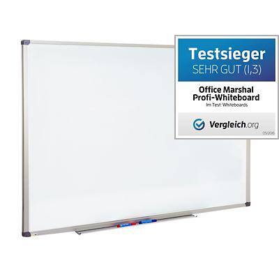 Office Marshal Professional Whiteboard Aluminium, kunststof 95 x 135 cm