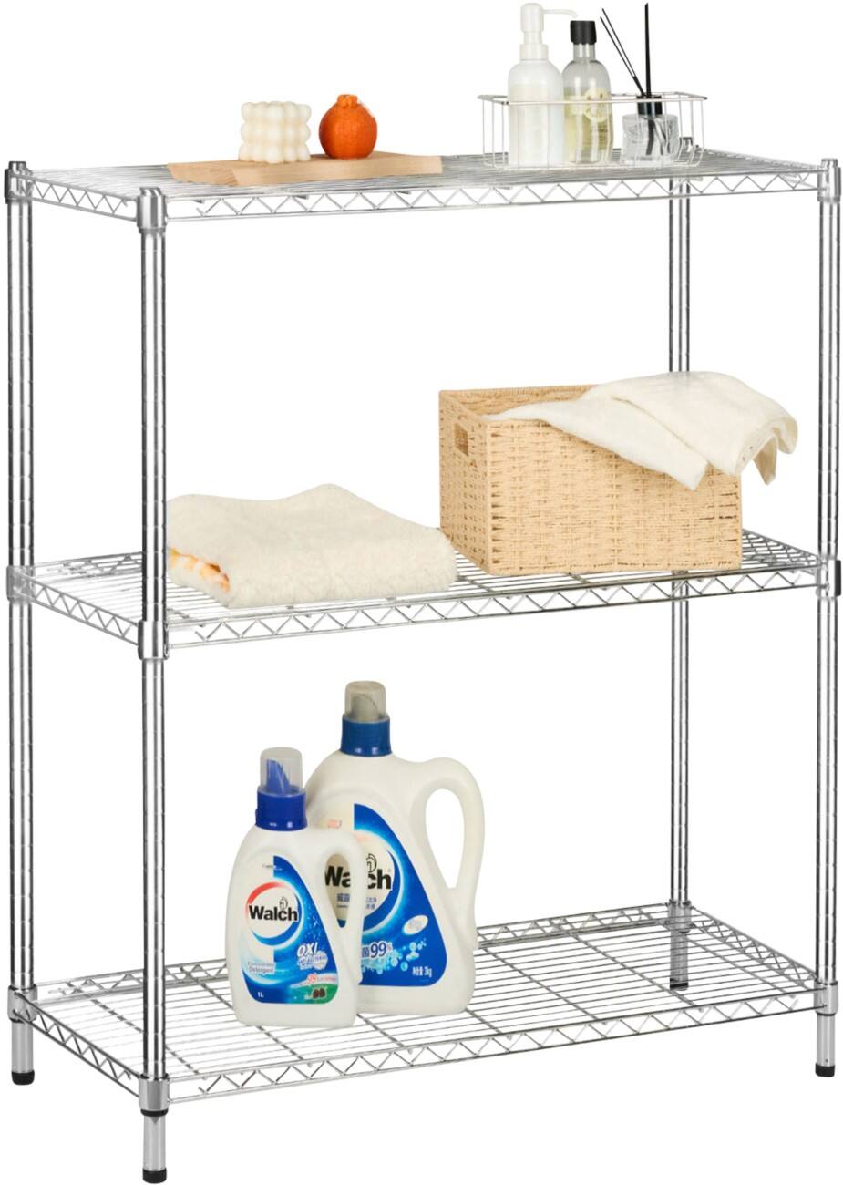 Étagère en acier MAMMUT Chrome 600 x 350 x 900 mm