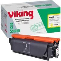 Viking 508A compatibele HP tonercartridge CF362A geel