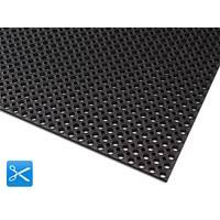 Tapis caillebotis etm Octo Roll Noir 750 x 1 000 mm