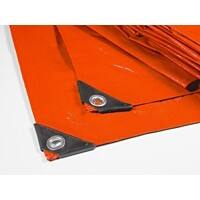 Casa Pura Canvas hoes HDPE Oranje 240 G QM 6000 x 15000 mm