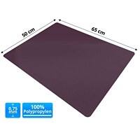 Sous-main Office Marshal PP Violet 65 x 50 cm