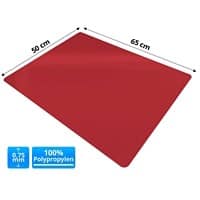 Sous-main Office Marshal PP Rouge 65 x 50 cm