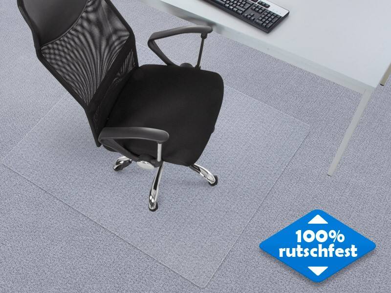 Tapis protège-sol Neo FLOORDIREKT PRO Vinyle Transparent 90 x 120 cm