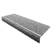 FLOORDIREKT STEP Trapmat voor buiten Grijs 250 x 730 mm