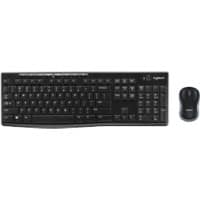 Set clavier et souris Sans fil Logitech MK270 QWERTY