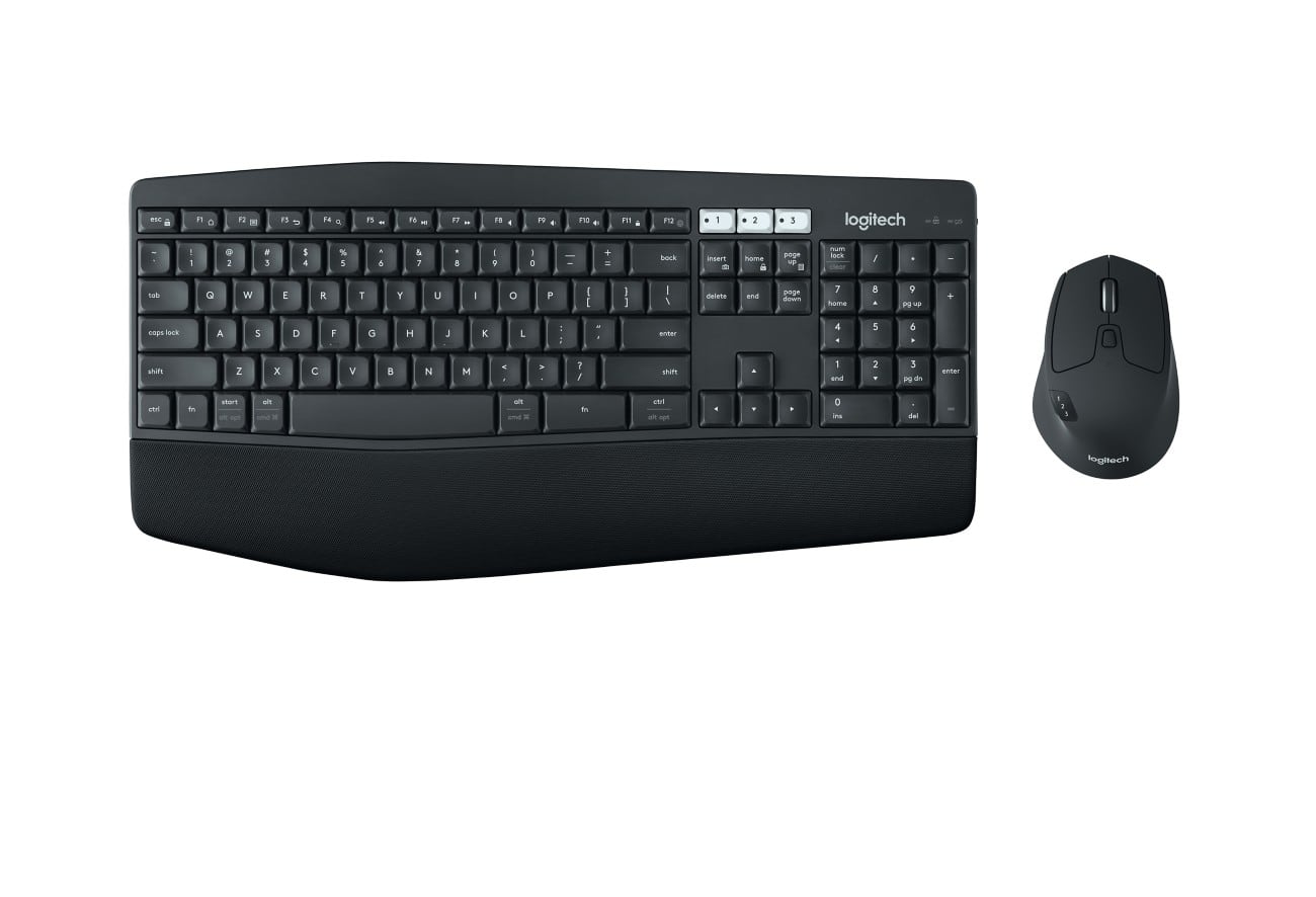 Clavier Logitech Sans fil QWERTY (US) International Noir