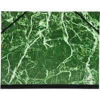 Exacompta Tekenmap 628E Karton 280mm x 380mm Groen Verpakking van 10