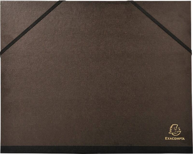 Cartons à dessin Exacompta 547100E Carton 260 mm x 330 mm Noir 10 unités