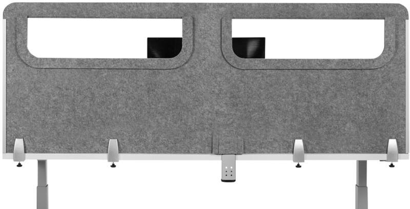 Écran de protection W160 H60 Gris clair