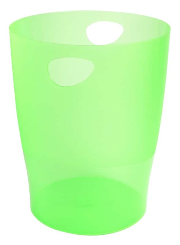 Exacompta Prullenbak 15 l Appelgroen Ecobin 8 Stuks