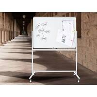 Tableau blanc master of boards Magnétique Acier Laqué Double face 110 (L) x 80 (H) cm