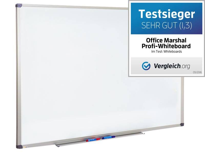 Tableau blanc office marshal Profi Magnétique Acier Laqué Simple face 90 (L) x 60 (H) cm