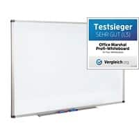 Tableau blanc office marshal Profi Magnétique Acier Laqué Simple face 90 (l) x 60 (h) cm