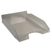 Corbeille à courrier Exacompta Ecotray Gris translucide 10 unités