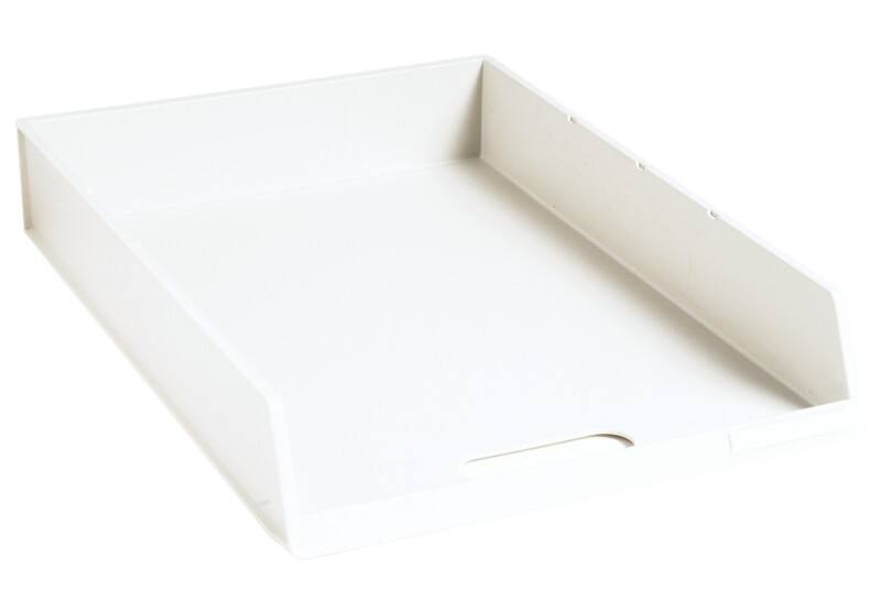 Corbeille à courrier Exacompta C4 Blanc 6 unités