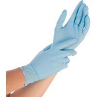 Hygostar Handschoenen Safe Light Maat L Nitrile Blauw Poedervrij 100 Stuks