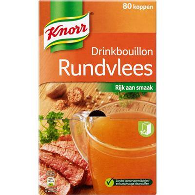 Knorr Drinkbouillon Rundvlees 80 Stuks