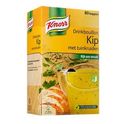 Bouillon Knorr Poulet aux herbes 80 unités