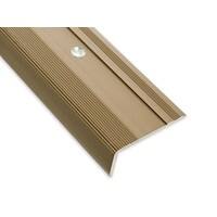 Profil de bord d'escalier Casa Pura Glory aluminium L Shape Light Bronze 1000 mm