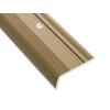 Profilé d’angle d'escalier Casa Pura Glory Aluminium forme en L Bronze clair 900 mm