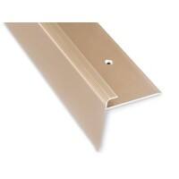 Casa Pura Traprandprofiel Safety F-vorm Aluminium Elegant Goud 1340 mm