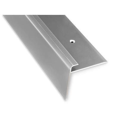 Casa Pura traprandprofiel Safety F-vorm Aluminium Zilver 1000 mm