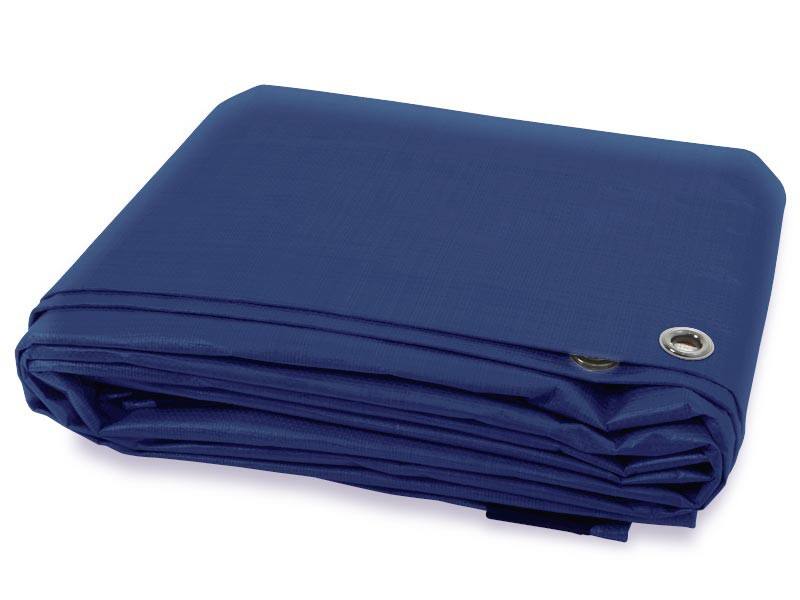 Bâche Casa Pura en HDPE bleu 240 G QM 1,5 x 6 M