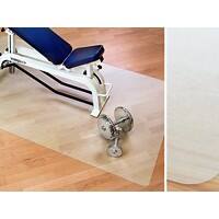 Tapis de sport etm PP Semi-transparent 120 x 130 cm