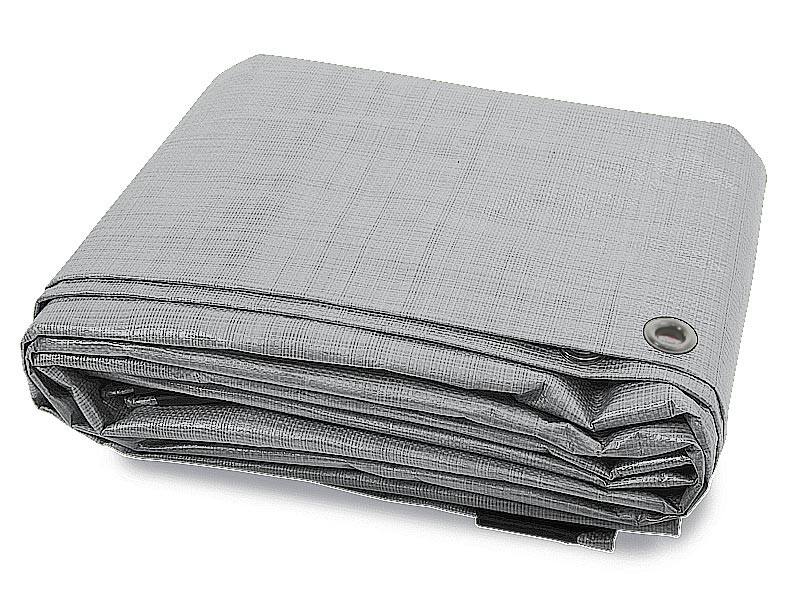 Bâche Casa Pura HDPE (Polyéthylène renforcé haute densité) Argenté 600 x 150 cm