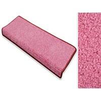 Tapis d'escalier FLOORDIREKT STEP Dynasty Velours Rectangulaire PP, feutre Rose