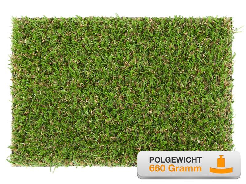 Gazon synthétique Casa Pura Marbella Latex, PE (Polyéthylène), PP (Polypropylène) 600 cm Vert