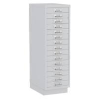 Meerladenkast OCH-15 15 Lades Lichtgrijs 280 x 420 x 860 mm