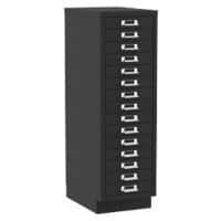Meerladenkast OCH-15 15 Lades Zwart 280 x 420 x 860 mm