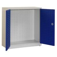 Roldeurkast DMAED 106 Blauw. Wit 1000 x 450 x 1060 mm