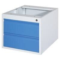 Ceha Onderbouwlade Metaal 461 x 610 x 377 mm Blauw, wit