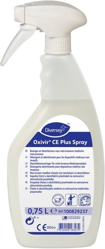 Désinfectant spray Diversey CE Plus Blanc 6 Bouteilles de 750 ml