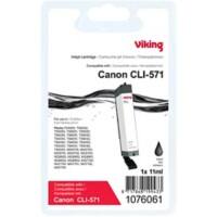 Cartouche jet d'encre Viking compatible Canon CLI-571BK Noir