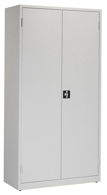 Armoire Ceha Métal 4 Étagères Verrouillable 1000 x 450 x 1950 mm Blanc