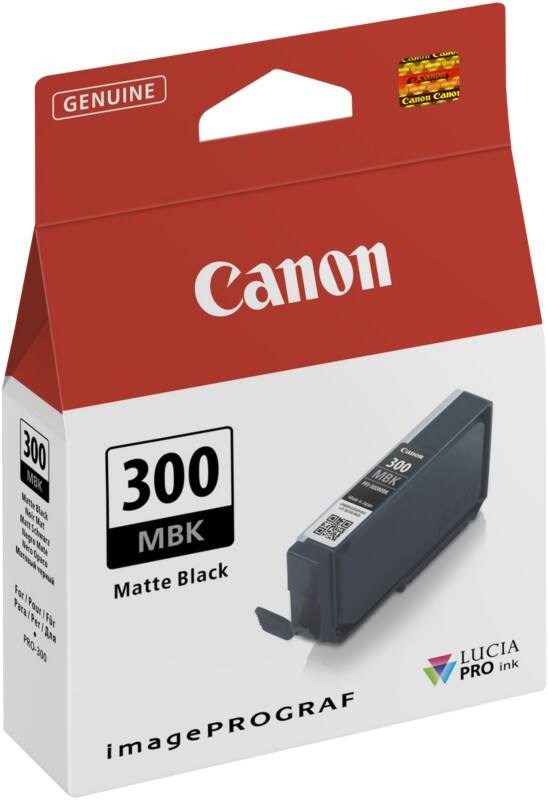 Canon PFI-300 Origineel Inktcartridge Matzwart