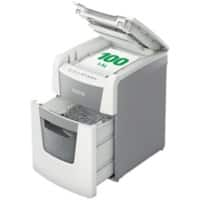 Destructeur de documents automatique Leitz IQ Autofeed Small Office 100 Coupe croisée Niveau de sécurité P-4 100 feuilles en automatique & 8 feuilles en manuel