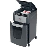 Rexel Optimum AutoFeed+ 225M Automatische Papierversnipperaar Micro Snippers Veiligheidsniveau P-5 225 Vel Automatisch & 8 Vel Handmatig