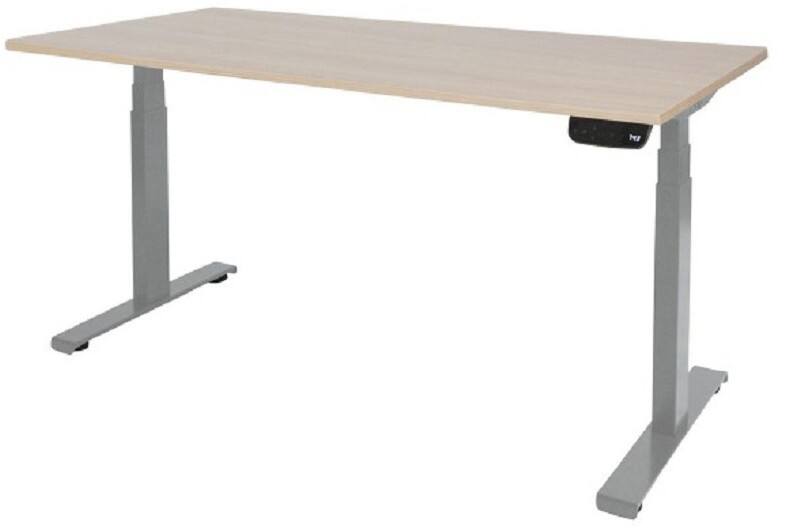 Bureau Schaffenburg Dextro Plus Lindberg Chêne, aluminium 200 x 80 cm