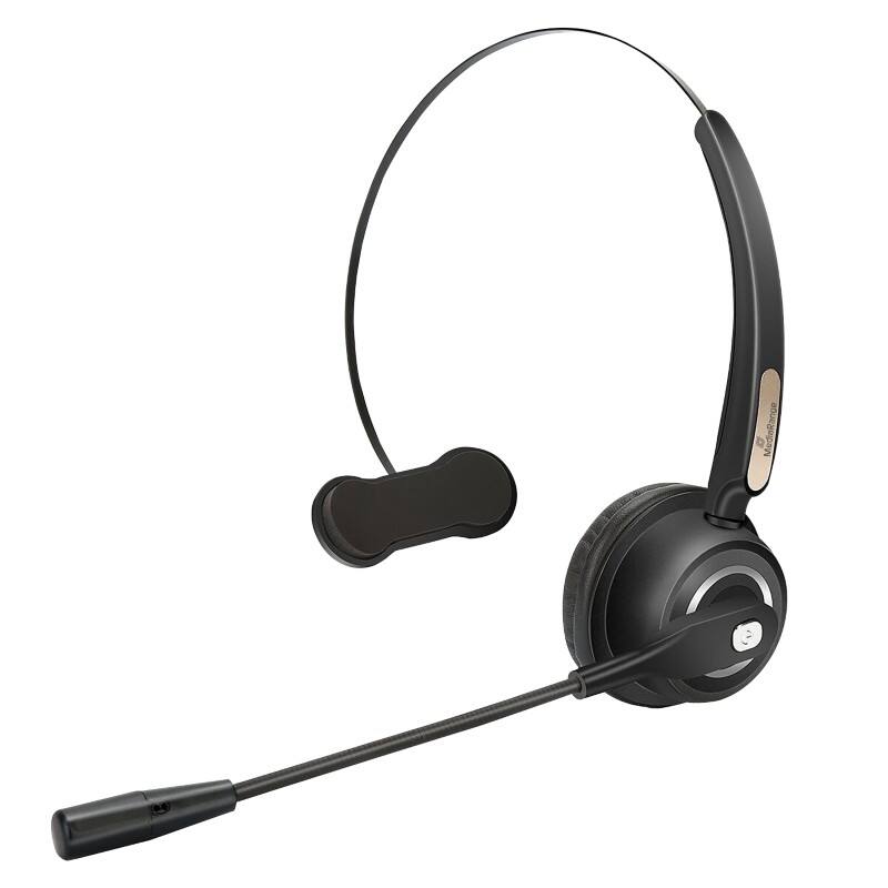 MediaRange MROS305 Draadloos Headset Over het oor Bluetooth, USB Met microfoon Mono