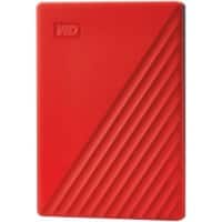 HDD externe Western Digital 2 To My Passport Go USB-A 3.2 Rouge
