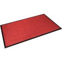 Tapis d’entrée Professional Line Diamond Rouge Caoutchouc, PP 1800 x 1200 mm