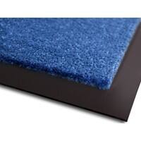 Tapis d’entrée Sky Monochrome Bleu Nylon haute torsion, polyamide 1800 x 1200 mm