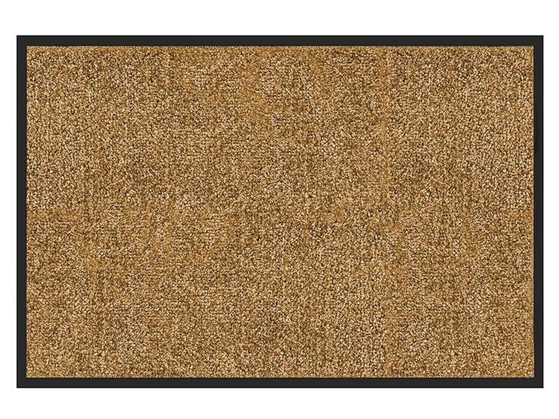 Tapis d'entrée Color Your Life Rhine Beige doré 600 x 900 mm